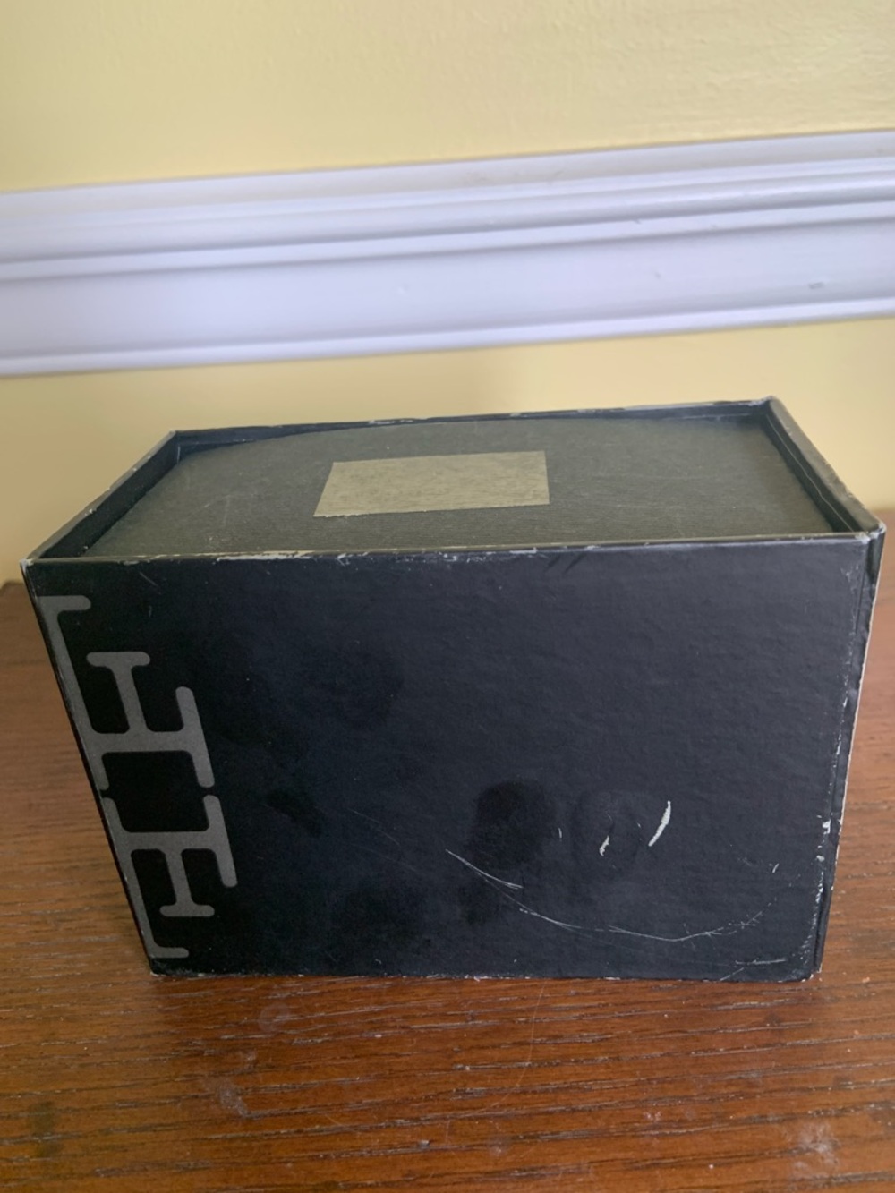 Fitz and Floyd Brown Elephant Trinket Box with Multicolor Glass Back - Picture 14 of 14